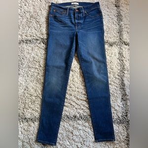 Madewell 9” High-Rise Skinny Jeans Size 30 Tall